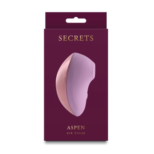 Vibrador de Pulso de Aire Lavender Aspen de Secrets para Placer Lujoso