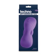 Techno Trap App Controlled Vibrating Grinding Pad Purple