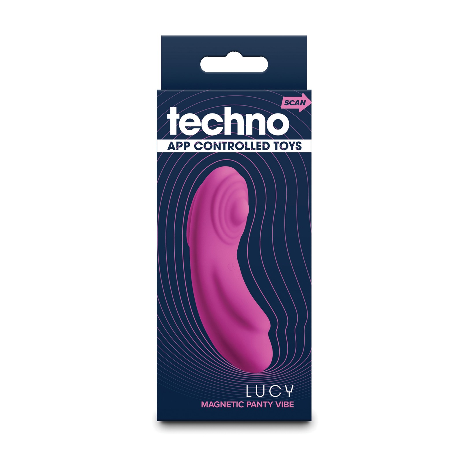 Vibrador de Bragas Controlado por App Techno Lucy Magenta