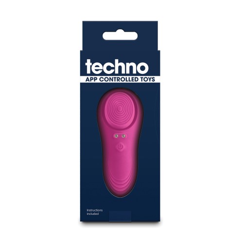 Vibrador de Bragas Controlado por App Techno Lucy Magenta