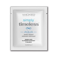 Simply Timeless Aqua Water Based Lubricant - .2 oz