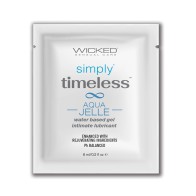 Lubricante a Base de Agua Simply Timeless Jelle Wicked Sensual Care .2 oz