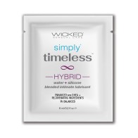 Lubricante Híbrido Wicked Sensual Care Timeless Agua & Silicona