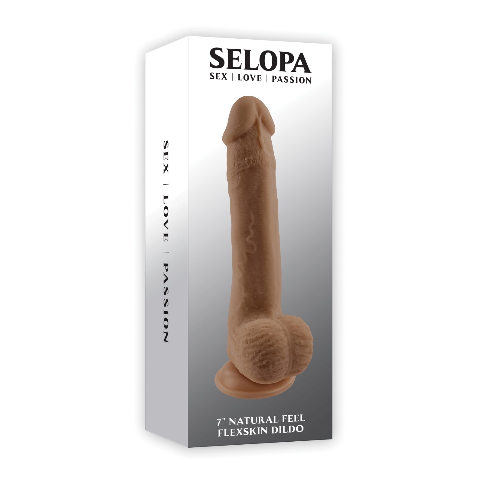 Dildo Flexskin Natural Feel 7" Selopa para Placer Realista