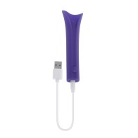 Evolved Full Coverage Vibrating Stimulator - Purple