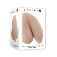 Gender X Uncircumcised Packer for Authentic Feel