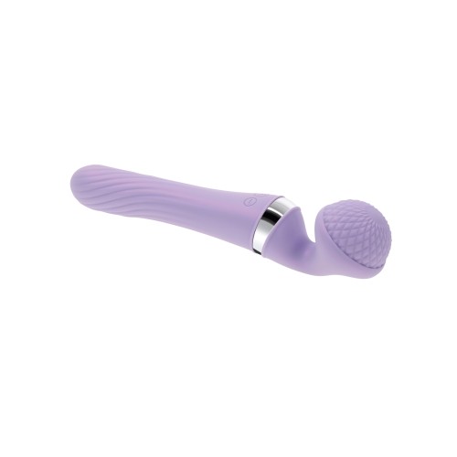 Playboy Pleasure Vibrato Wand Vibrator Lilac