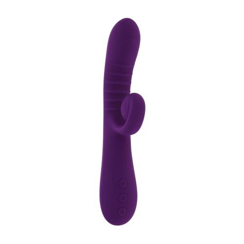 Playboy Curlicue Rabbit Vibrator Acai