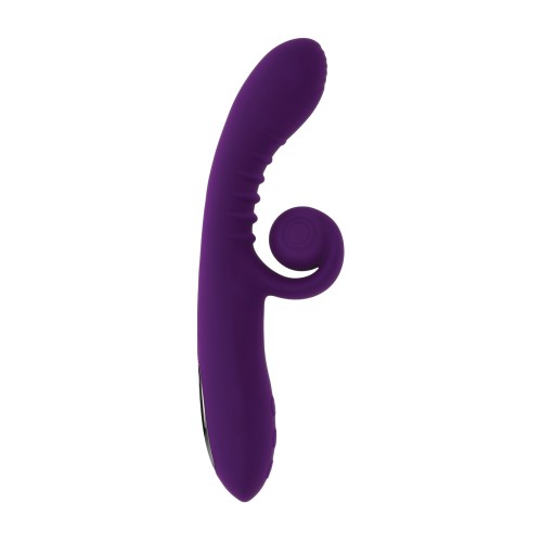 Playboy Curlicue Rabbit Vibrator Acai