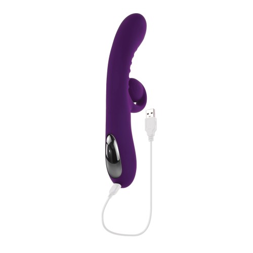 Playboy Curlicue Rabbit Vibrator Acai