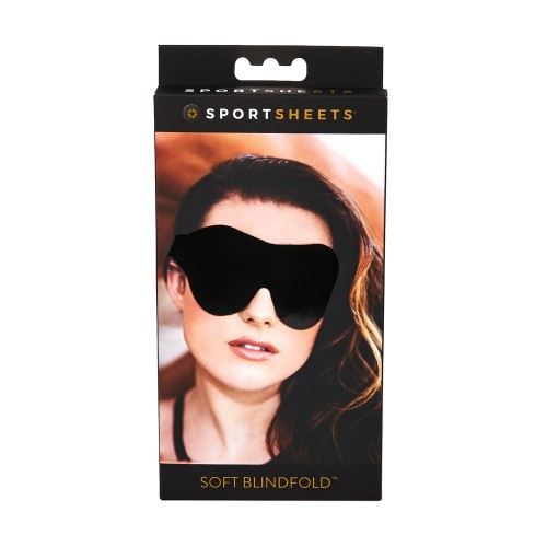 Sportsheets Soft Blindfold Black