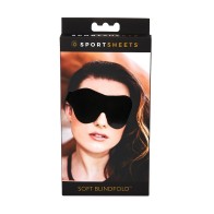 Sportsheets Soft Blindfold Black