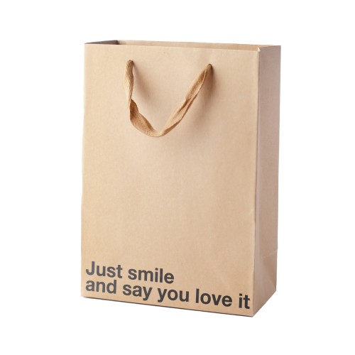 Bolsa de Regalo Just Smile - Perfecta para Regalos Bromistas