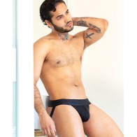 665 Stealth Jockstrap S Black