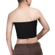 Gender Fluid Strapless Chest Binder L Black