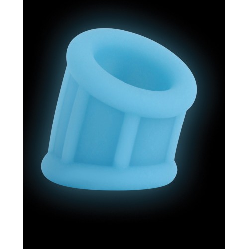 Firefly Thrill Glow in the Dark Dildo - Blue