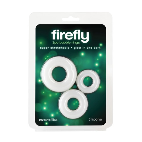 Glow in the Dark Bubble Cock Rings for Exciting Nights