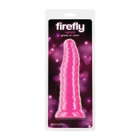 Dildo Firefly Nymph Rosa Brilla en la Oscuridad