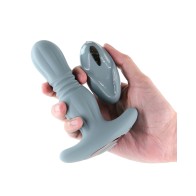 Renegade Gemini Anal Plug Vibrator Gray