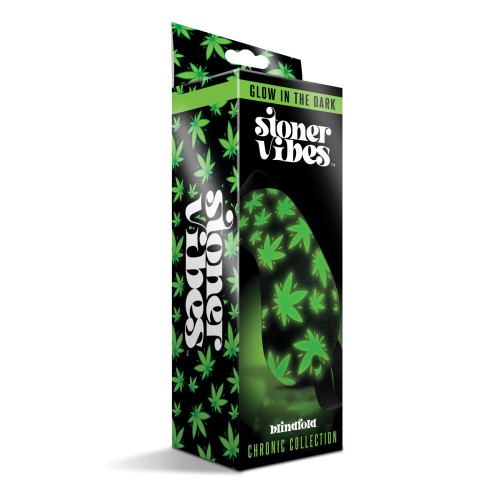 Stoner Vibes Glow in the Dark Blindfold