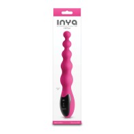 INYA Virtua Digital Beaded Anal Vibrator in Pink