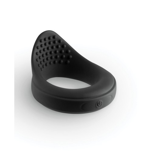 Renegade Slider Vibrating Cock Ring - Black