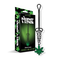 Pinza Clitorial Stoner Vibes con Cadena