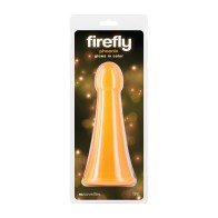 Dildo Firefly Phoenix que Brilla en la Oscuridad Naranja