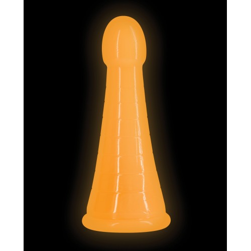 Dildo Firefly Phoenix que Brilla en la Oscuridad Naranja