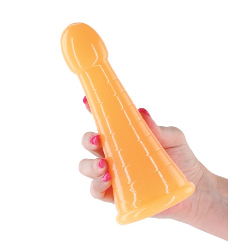 Dildo Firefly Phoenix que Brilla en la Oscuridad Naranja