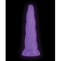 Dildo Firefly Siren Morado que Brilla en la Oscuridad