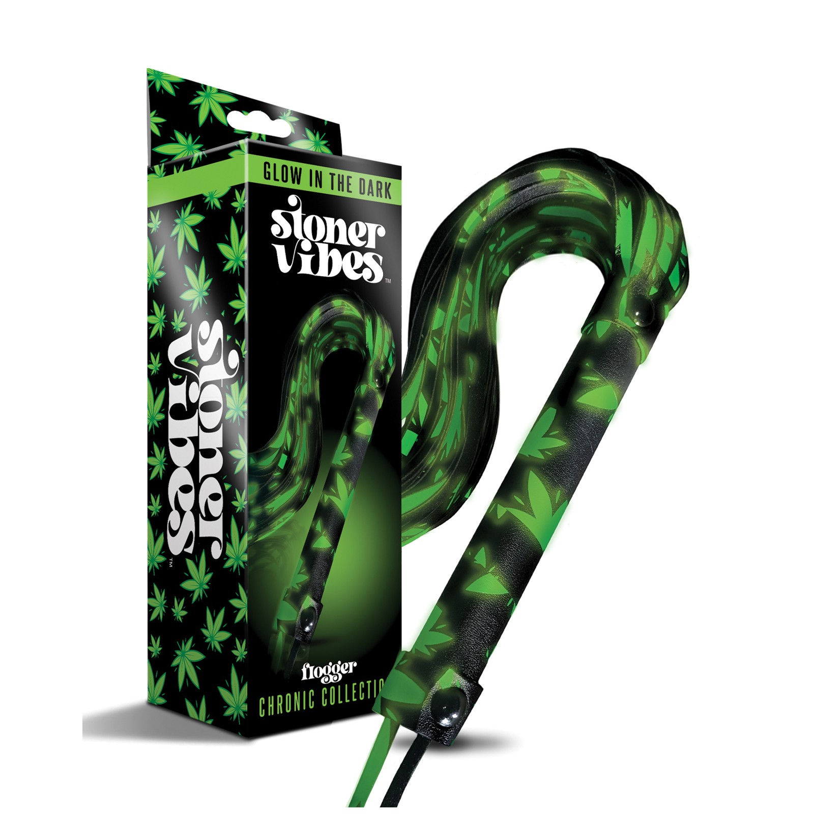 Stoner Vibes Glow in the Dark Flogger