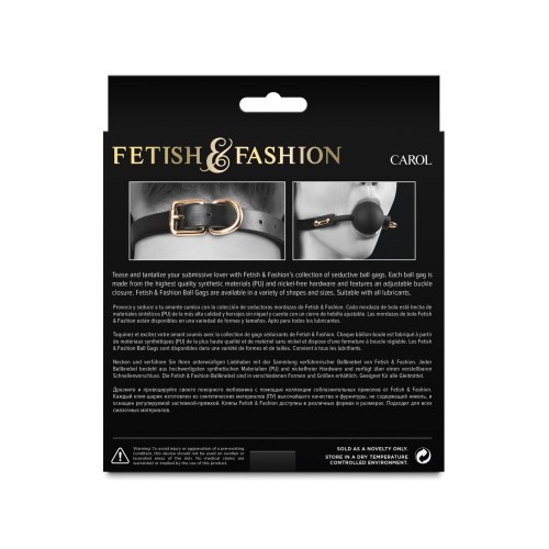 Fetish & Fashion Ball Gag for Bondage Play