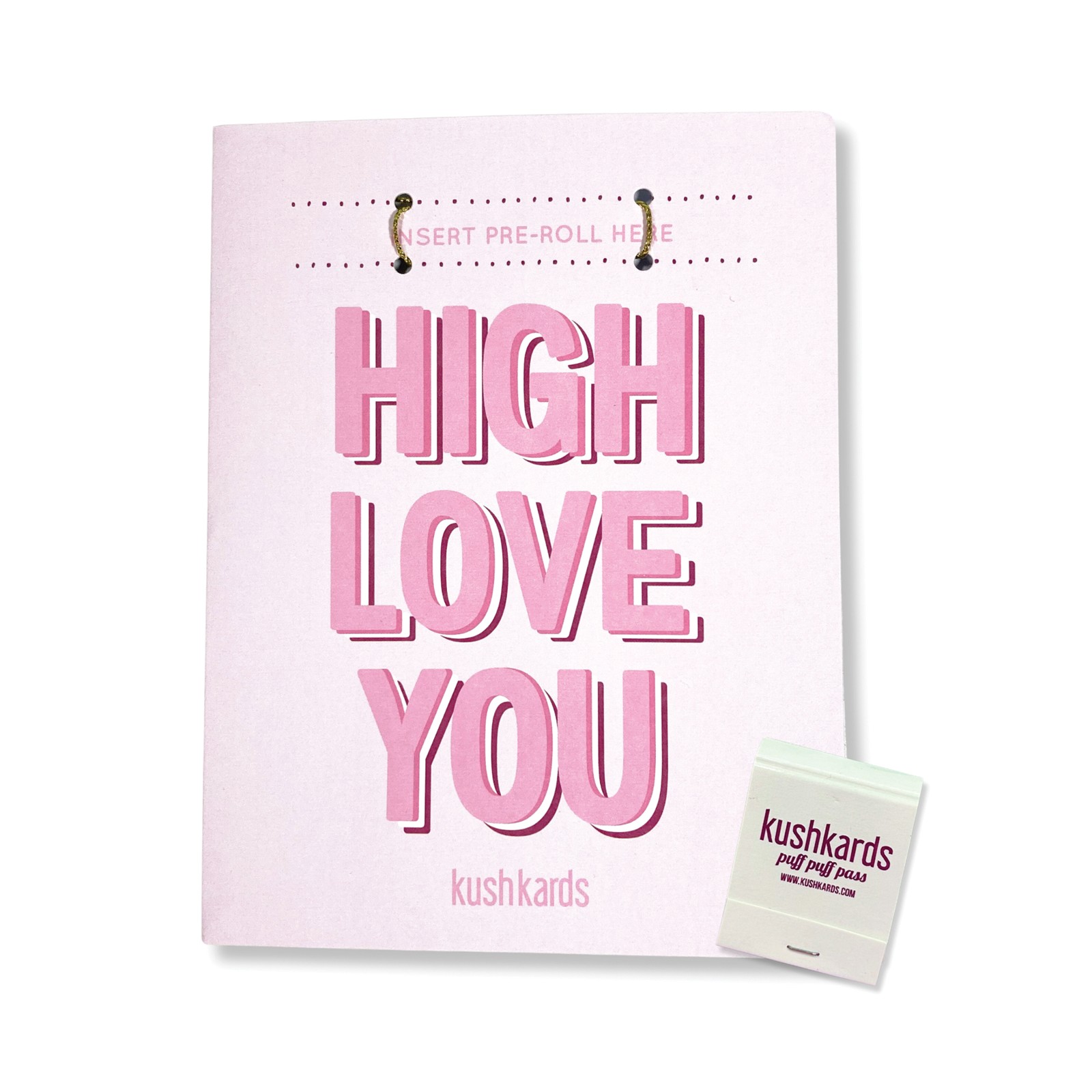 Tarjeta de Saludo High Love You para Ocasiones Especiales