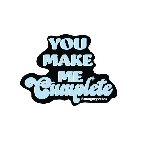 Cumplete Sticker Pack of 3