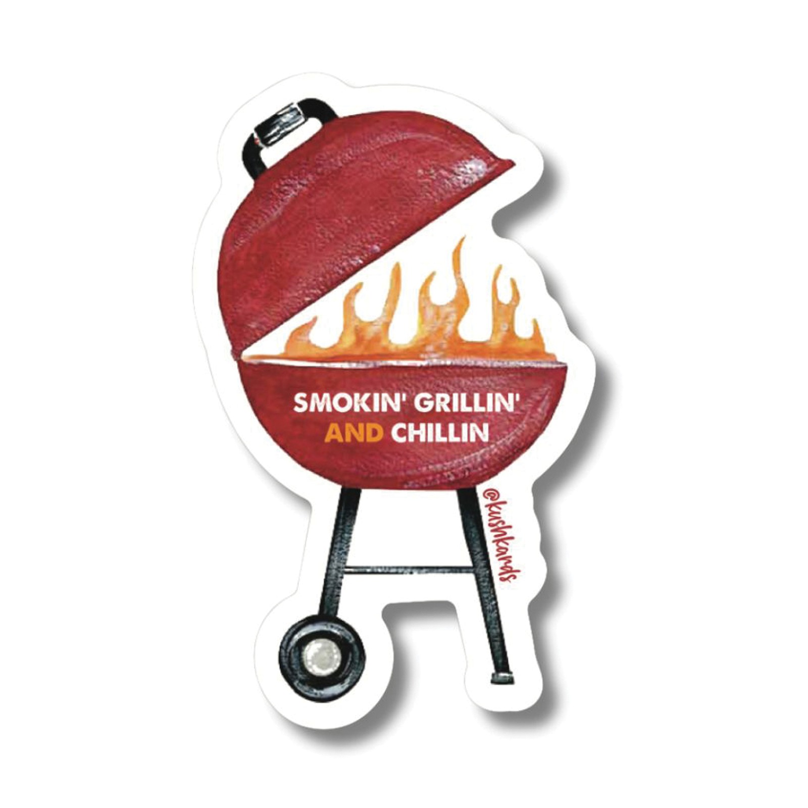 Grillin Chillin Sticker Pack Summer Vibes