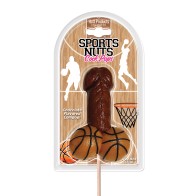 Chupetines de Baloncesto Sports Nuts Sabor Chocolate