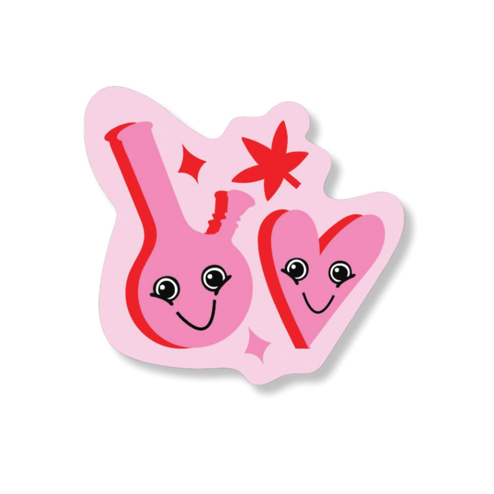 Paquete de Stickers Kawaii Stoner Besties