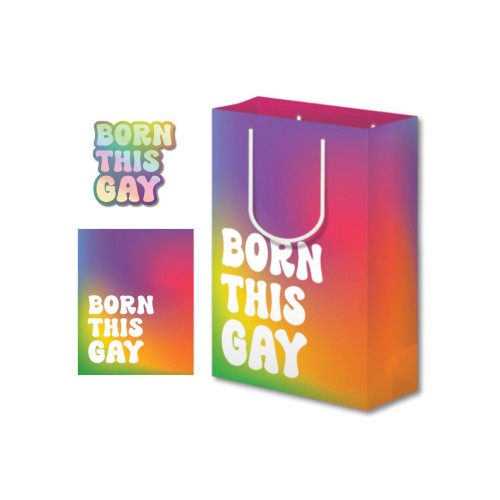 Set de Orgullo Born This Gay para Celebrar la Diversidad