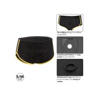 Boxer Brief Boundless - Negro/Amarillo