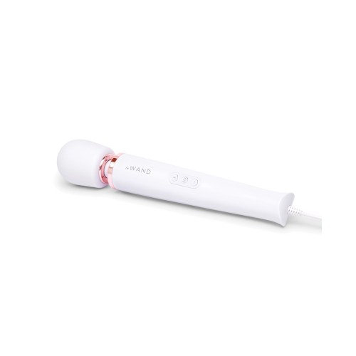 Le Wand Powerful Plug-In Vibrating Massager White