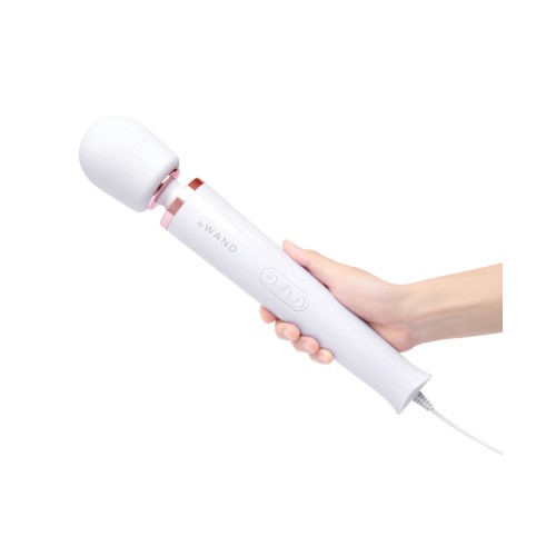 Le Wand Powerful Plug-In Vibrating Massager White