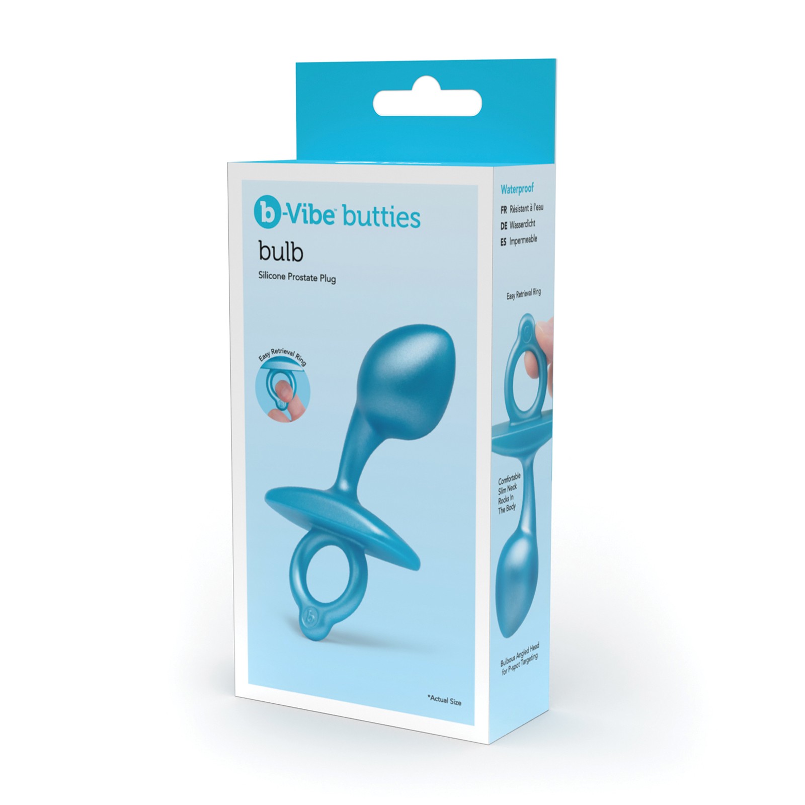 Plug Prostático Tapered b-Vibe para Placer Mejorado