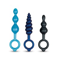 b-Vibe Butties Beaded Anal Plug Set