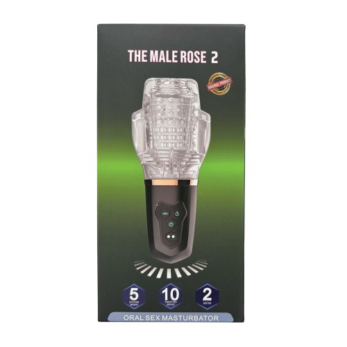 The Male Rose 2 Vibrating Blow Job Sucker