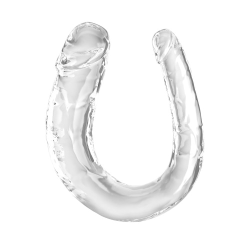 Dildo Doble Clear Medium King Cock Realista