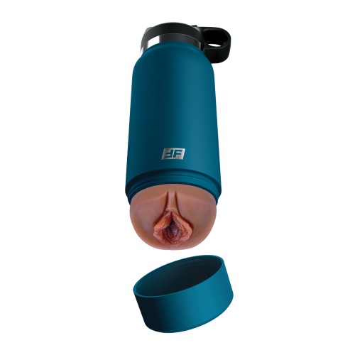 PDX Plus Fuck Flask Stroker Brown/Blue