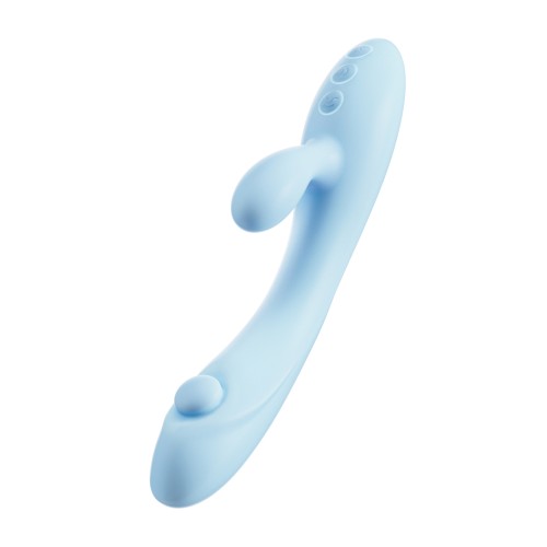 Blush Play With Me Moondust Magic Vibrator - Blue