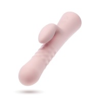 Blush Jaymie Rabbit Vibrator - Dual Stimulation Delight