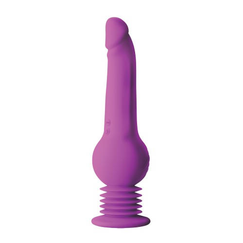 Blush Impressions New York Gyro Quake Dildo - Purple